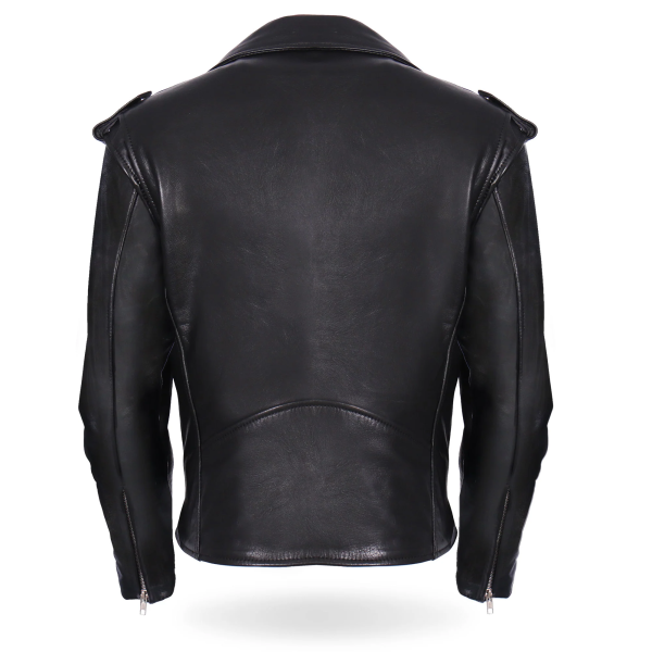 Hot Leathers JKL5004 Ladies Black Premium USA Made Classic Motorcycle Style Leather Biker Jacket