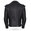 Hot Leathers JKL5004 Ladies Black Premium USA Made Classic Motorcycle Style Leather Biker Jacket