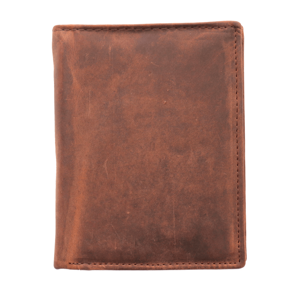 Hot Leathers Bifold Leather Wallet with RFID