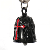 Hot Leathers Red Cross Wings Bell BEM1034