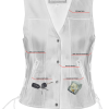 Women's Single Back Panel Concealed Carry Vest