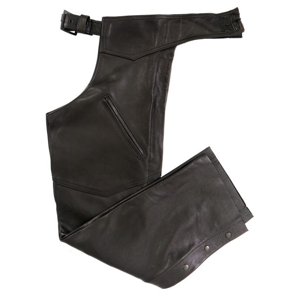 Hot Leathers American Made Leather Chaps for Men