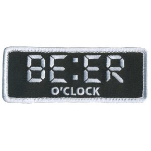 Beer O'Clock 4x 2 Patch