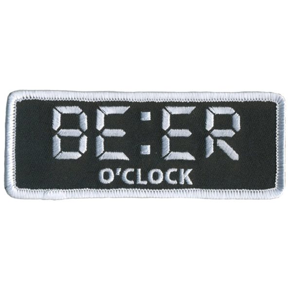 Beer O'Clock 4x 2 Patch