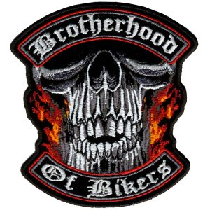 Brotherhood of Bikers Patch 4 x 4
