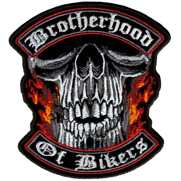 Brotherhood of Bikers Patch 4 x 4