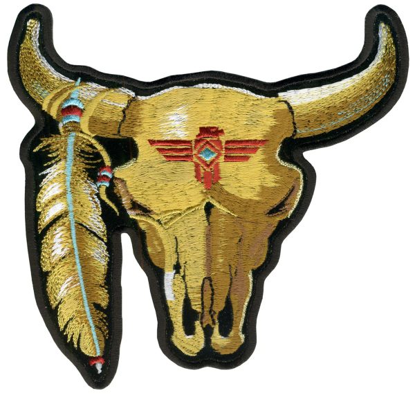 Cattle Skull 3 x 3 Patch