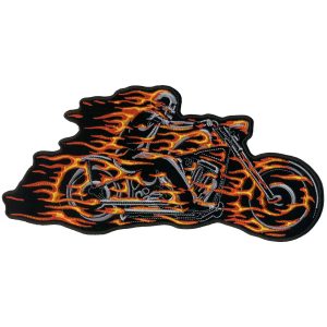 Hell Rider Biker Patch 5 x 3