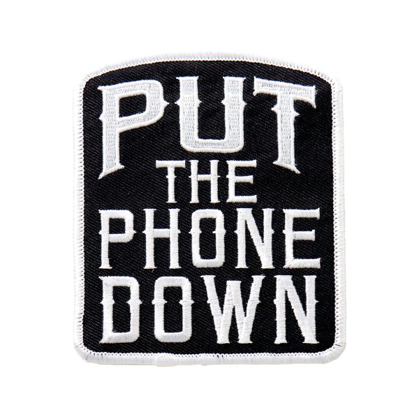 Put The Phone Down 3x4 Patch