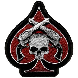 Skulls and Pistols Patch 4x 4
