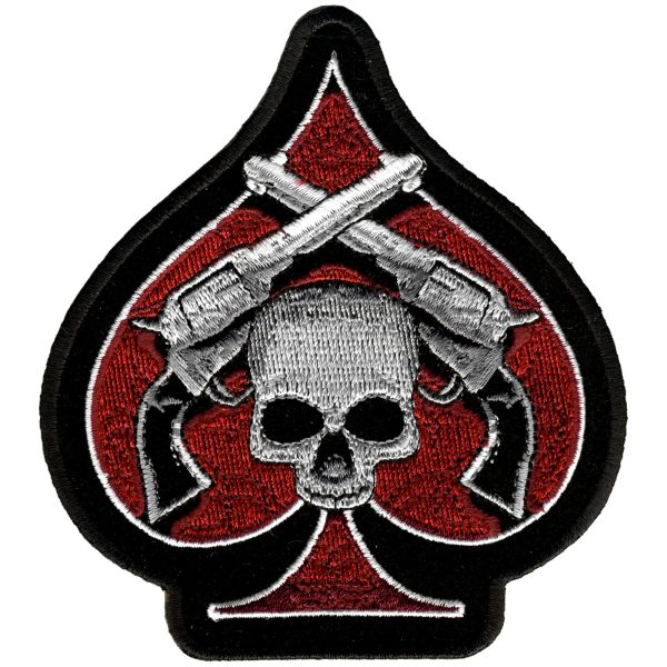 Skulls and Pistols Patch 4x 4