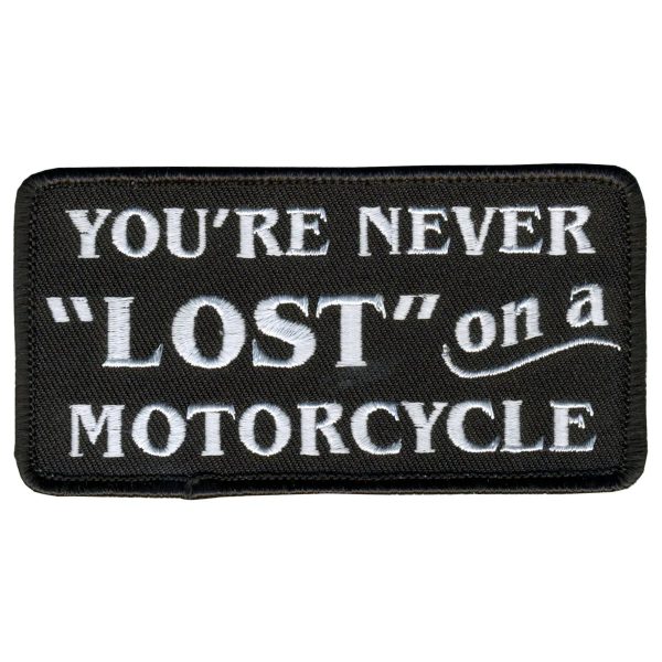 Youre Never Lost 4 x 2 Patch