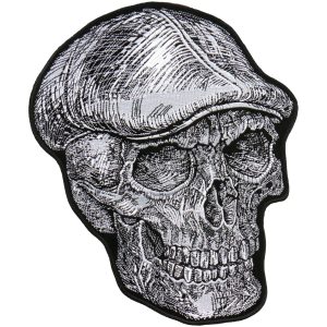 8x10 Inch Skull Patch