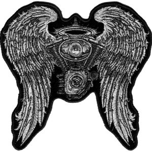 Asphalt Angel Ladies Patch 5 x 5