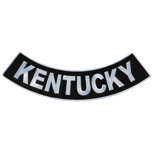 Kentucky 4” X 1” Top Rocker Patch