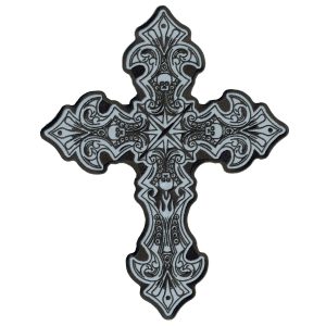 Reflective Crucifix 9 x 11 Patch
