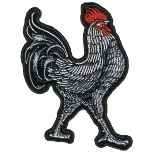 Rooster 3 x 4 Patch