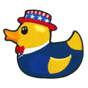 3 Patriotic Rubber Duck Patch