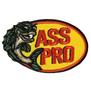 ASS PRO 3 x 1.9 Embroidered Patch