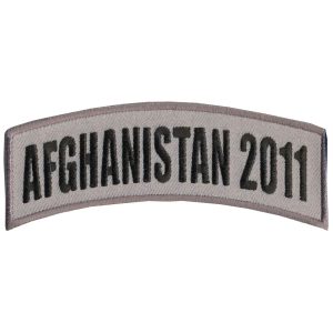 Afghanistan 2011 4 x 1 Patch