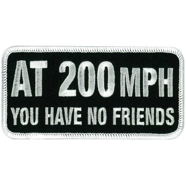 At 200 MPH Patch