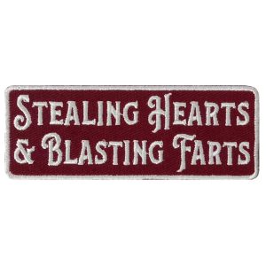 BLASTING FARTS 4 x 1.5 Embroidered Patch