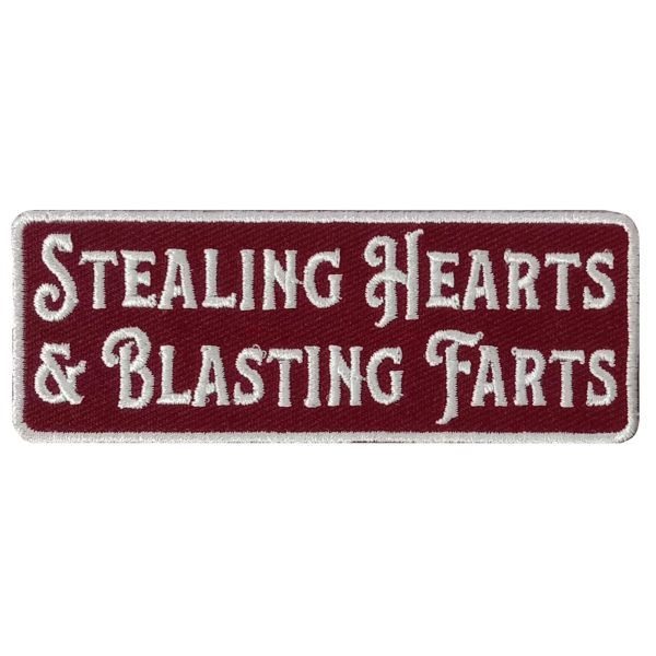 BLASTING FARTS 4 x 1.5 Embroidered Patch