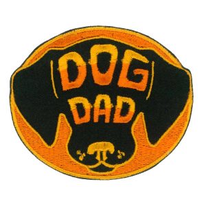 Dog Dad Embroidered Patch