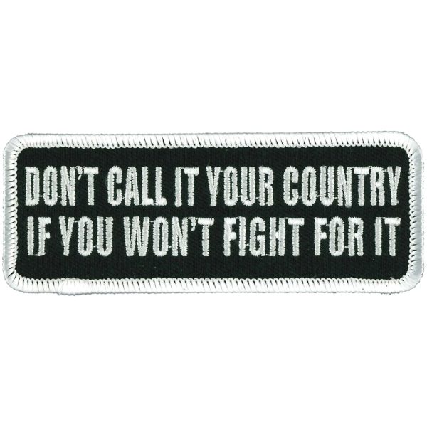 Don't Call it Your Country 4 Patch