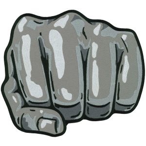 Fist Punch 9" Patch