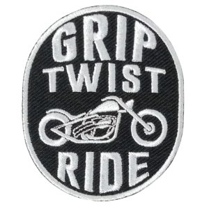 GRIP TWIST RIDE 3 x 3 Embroidered Patch