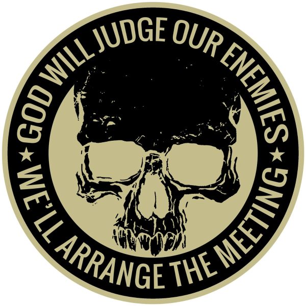 God Will Judge 9'' Patch