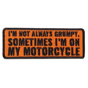 I'm Not Always Grumpy Patch