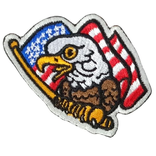 KID EAGLE 2.5" x 2" Embroidered Patch