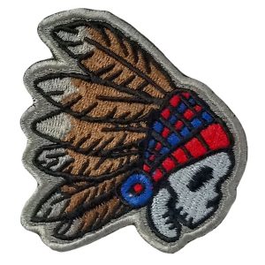 KID HEADRESS 2.4 x 2.5 Embroidered Patch