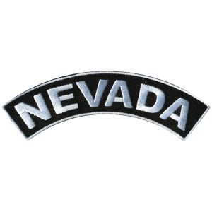 Nevada 4 X 1 Top Rocker Patch