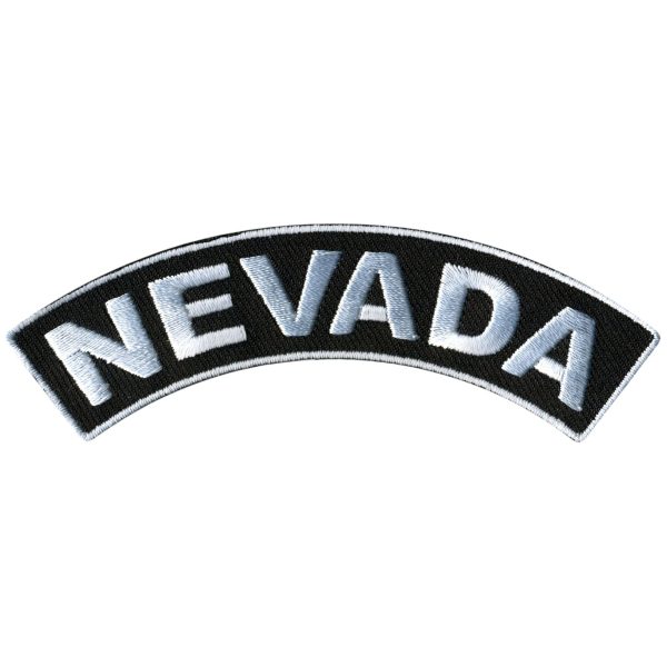 Nevada 4 X 1 Top Rocker Patch