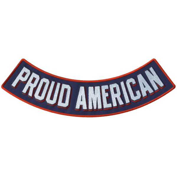 Proud American 12 x 3 Bottom Rocker Patch