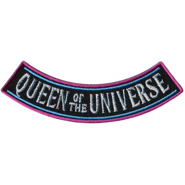 Queen Of The Universe 4” X 1” Bottom Rocker Patch