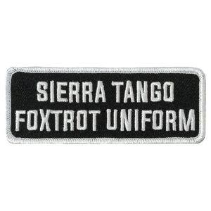 SEIRRA TANGO 4 x 1.5 Embroidered Patch
