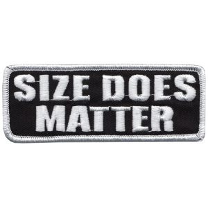 Size Does Matter Patch
