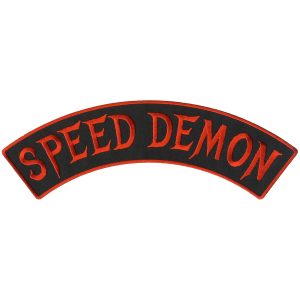 Speed Demon 12 X 3 Top Rocker Patch