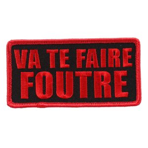 Va Te Faire Foutre 4x2 Patch