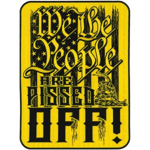 We The People are Pissed Off Patch 8 x 11