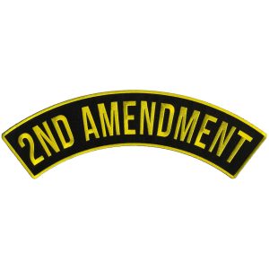 2nd Amendment 12 X 3 Top Rocker Patch