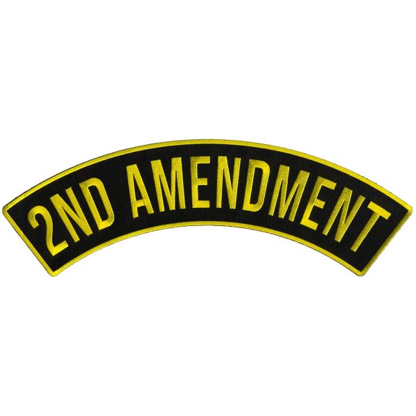 2nd Amendment 12 X 3 Top Rocker Patch