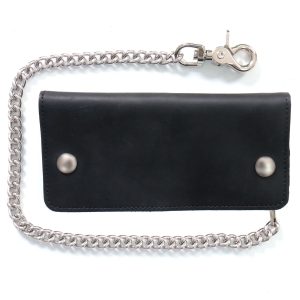 7' Black Bifold Wallet