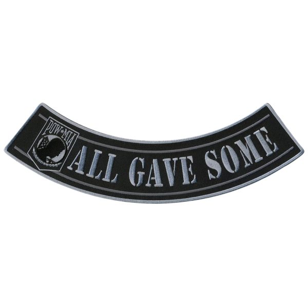 All Gave Some 12” X 3” Bottom Rocker Patch
