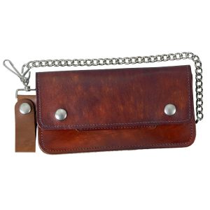 Antique Brown Bi-Fold Wallet