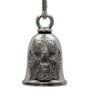 BED2014 Antique Sugar Skull Bell